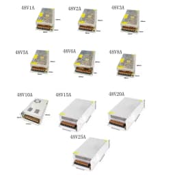 Switching Power Supply DC 5V 12V 24V 36V 48V 60W 360W 600W Light Transformer AC 100-240V Source Adapter SMPS For LED Strips CCTV