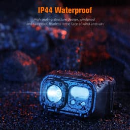 SUPERFIRE HL23 Powerful LED Headlamp Handfress Induction Headlight Type-C Rechargeable Mini Head Flashlight Camping Work Light