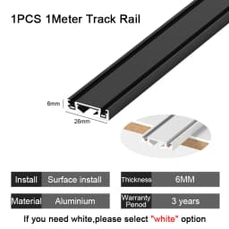 ST1 Series Smart TUYA ZIGBEE Ultra Thin Aluminum Magnetic Track Light 6mm No Cell Required High Hardness Modern Flexible Fixture