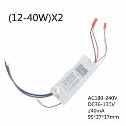 AC220V 2.4G Intelligent LED Driver RF Remote Control 12-40W 36-50W 40-60W 50-72W X2 X4 X6 X8 240mA Dimming Lighting Transformer