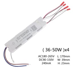 AC220V 2.4G Intelligent LED Driver RF Remote Control 12-40W 36-50W 40-60W 50-72W X2 X4 X6 X8 240mA Dimming Lighting Transformer