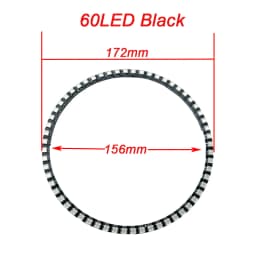 WS2812B Addressable Led Pixel Ring 8/16/24/35/45/60Leds WS2812 5050 RGB Led Diode Ring Color IC Built-in LED