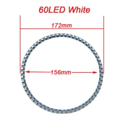 WS2812B Addressable Led Pixel Ring 8/16/24/35/45/60Leds WS2812 5050 RGB Led Diode Ring Color IC Built-in LED