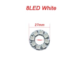 WS2812B Addressable Led Pixel Ring 8/16/24/35/45/60Leds WS2812 5050 RGB Led Diode Ring Color IC Built-in LED