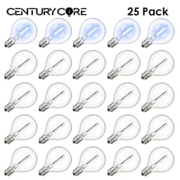 Multicolor G40 Led Bulbs Outdoor E12 110V 220V String Light Replaceable Bulb Waterproof Colorful RGB Filament Decoration Light