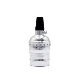 Vintage Lampholder E26 E27 Metal Chain Industrial Lamp Base 110V 220V Aluminum Switch Socket For Vials Pendant Light
