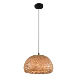 Retro Led Bamboo Woven Ceiling Lamp Corridor Aisle Living Room Ceiling Light E27 Woven Lamps Decorative Fixtures