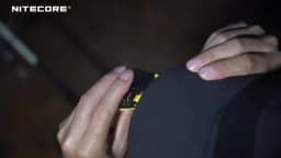 NITECORE NU11 Rrechargeable Intelligent IR Sensor Clip-on Cap Light 150Lumens Built in 600mAh battery