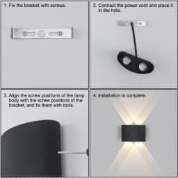 Modern Outdoor Wall Lamp Waterproof LED Wall Lamp AC85-265V 6W 10W Decoration Lamps For Bedroom Aisle Gallery Living Room