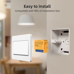 AVATTO WiFi/ZigBee Smart Dimmer Switch Module 1/2 Gang Dimmer Light Switch Module APP Remote Control For Tuya Alexa Google Home