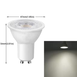 1-10PCS GU10 LED Lamp Spotlight Bulb AC220V LED bulb 3/6/9/12W Indoor Lighting Bulb Easy To Install Suitable For Kitchen Living