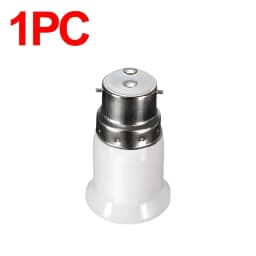 1/10pcs Led Lamp Adapter B22 To E27 Bulb Sockets Converter Lamps Base Conversion Holder Converter Light Bulbs Socket Accessories