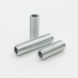 Lamp Tooth Tube Metal M10 Hollow Threaded Tube Galvanized Led Lamp Head Link Fixed Base Support Rod Lighting Accessories Screws