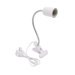 E27 360℃ Revolving Light Stand With 1.8m US EU Power Cord LED Lamp Holder UVA Heat Lamp Clip For Reptile Pet Turtle Back Light