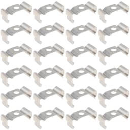 50pcs T5 Clips Holder Bracket for Lamp Socket / Ceiling Lamp / Light Fixture Accessories for Home Electric Appliance Tools