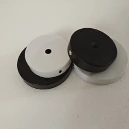Ceiling Plate Round 8/10/12/15/25/30cm Black/White Lighting Accessories For Pendant Lamp Ceiling Lamp DIY +Lock Wire Lamp Base