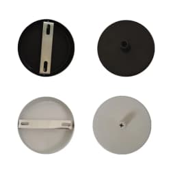 Ceiling Plate Round 8/10/12/15/25/30cm Black/White Lighting Accessories For Pendant Lamp Ceiling Lamp DIY +Lock Wire Lamp Base