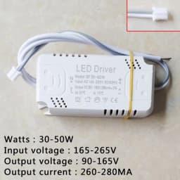 LED Driver Adapter For LED Lighting AC165-265V Non-Isolating Transformer For LED Ceiling Light Replacement 8-24W 30-50W 60-80W