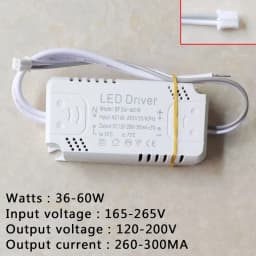 LED Driver Adapter For LED Lighting AC165-265V Non-Isolating Transformer For LED Ceiling Light Replacement 8-24W 30-50W 60-80W