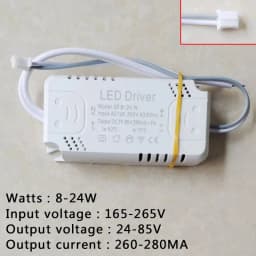 LED Driver Adapter For LED Lighting AC165-265V Non-Isolating Transformer For LED Ceiling Light Replacement 8-24W 30-50W 60-80W