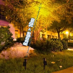 9/4 LED Solar LED Light Spotlights Outdoor IP65 Waterproof Lights Brightness Adjustable for Garden Backyard Driveway Patio Decor
