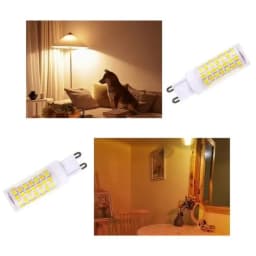 10PCS 7W 5W 3W Brightest G9 LED Lamp AC220V Ceramic SMD2835 LED Bulb Warm/Cool White Spotlight Replace Halogen Light Wholesale