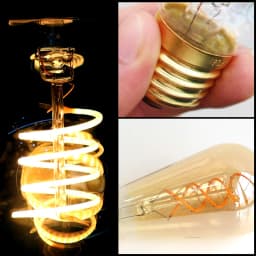 Retro Edison E27 E14 LED Light Bulb 220V Diamond Love ST64 A60 G80 G95 G125 T185 Vintage Glass Bulb Lamp For Home Decor Lighting