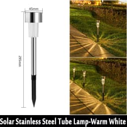10Pack Solar Outdoor Lights Garden Lantern Solar Powered Lamp Waterproof Landscape Lighting Pathway Yard Lawn Garden Decoration