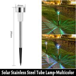 10Pack Solar Outdoor Lights Garden Lantern Solar Powered Lamp Waterproof Landscape Lighting Pathway Yard Lawn Garden Decoration