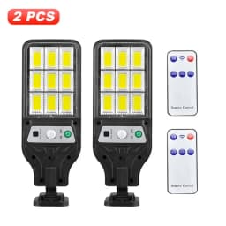 Powerful LED Solar Outdoor Led Courtyard Wall Lamp 3 Modes Human Body Induction Garden Terrace Garage Door Street Lighting