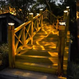 Outdoor Waterproof Villa Gate Fence Light Solar Light Outdoor Villa Column Lamp Fence Gate Pillar Head Led Lamp For House Garden
