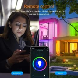 TNCE Tuya E27 Bulb WIFI Zigbee Bluetooth, Dimmable Light LED Lamp 2700-6500k RGB, Smart Life APP, Voice with Alexa Google Home