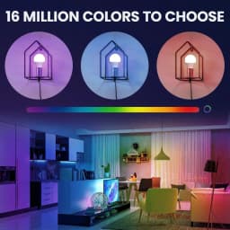 TNCE Tuya E27 Bulb WIFI Zigbee Bluetooth, Dimmable Light LED Lamp 2700-6500k RGB, Smart Life APP, Voice with Alexa Google Home