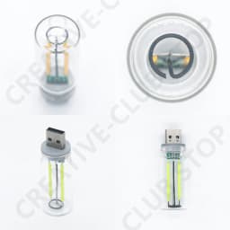 USB Touch Control LED Night Light Atmosphere Light Edison Bulb Incandescent Lamp LED Filament Light Bulb Bedroom Decoration DIY