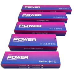 DC12V 24V LED Power Supply 60W 100W 200W 300W 400W Ultra Thin AC 100-265V Transformer LED Driver for COB 5050 LED Strip Lighting