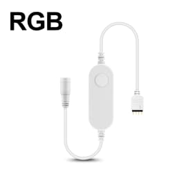 Mini Led Controller DC12V 24V Dimmer RGB /Single Color /CCT COB Strip Light Controller Alexa Google Assistant Voice Control