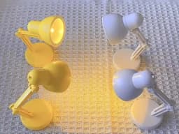 Mini LED Night Reading Book Light Foldable Table Lamp Dormitory Bedroom Creative Bedhead Lights Home Decorations Doll House Lamp
