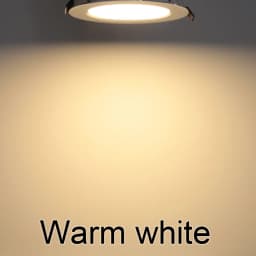 10pcs Spotlights LED Ceiling Downlight AC 220V 18W 15W 12W 9W 7W Recessed Round Lamp Spot LED Dowm Light Hidden Indoor Lighting