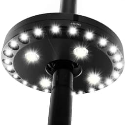 28 Led Patio Umbrella Light for Parasol Beach Umbrella 3 Brightness Modes for Garden Camping Tents Indoor Outdoor Lighting
