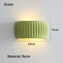 French European Wall Lamp Resin Bedroom Bedside Lamp Corridor Lamp Balcony Living Room Dining Room Simple Modern Wall Lamp