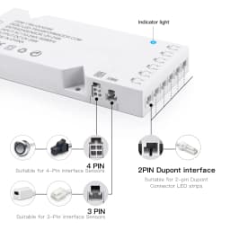LED Lighting Transformer DC12V 2A 3A 5A 8A Power Supply Adapter Dupont Port LED Strip Driver DIY Home Cabinet Closet Shelf Light