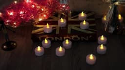 LED Candles 24/12 Pack Flameless Flickering Tea Light Warm White Candle for Party Wedding Birthday Christmas Gifts Home Decor