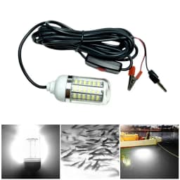 12V LED Fishing Trap Light 100W IP68 Lure Fish Finder Lamp 108 Leds 2835SMD Attracts Prawns Squid Krill 4 Colors LED Pool Lights