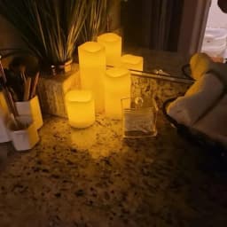 LED Battery Portable Candle Light Swinging Flameless Holiday Birthday Party Wedding Bedroom Decoration Supplies Light Fixtures