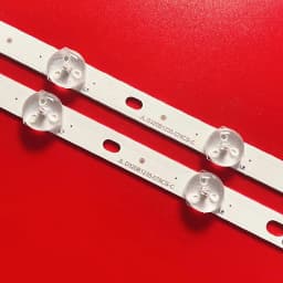 2pcs LED strip for vestel 32inch 17DLB32NER1 32L3863DG TX-32E302B LT-32C670 LT-32C666 LT-32C672 LT-32C690 LT-32C896 32HE1000