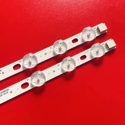 2pcs LED strip for vestel 32inch 17DLB32NER1 32L3863DG TX-32E302B LT-32C670 LT-32C666 LT-32C672 LT-32C690 LT-32C896 32HE1000