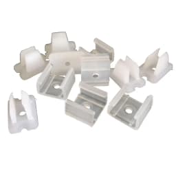 LED Strip Fix Clips Holder Connector Accessories For Fixing 2835 Neon Light 6mm 8mm 12mm 15mm 220V Flexible COB Plastic Buckle