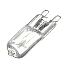 10pcs G9 AC 200-240V 25W 40W 60W Portable Warm Light Halogen Bulb Light Lamp 2700K Globe Capsule Clear Bulbs 2 Pin Base