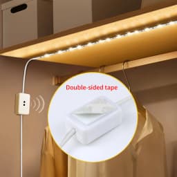 LED Under Cabinet Light 1M-10M 5V USB LED Strip with Hand Sweep Motion Sensor Switch Kitchen Stairs Wardrobe Bedside Backlight
