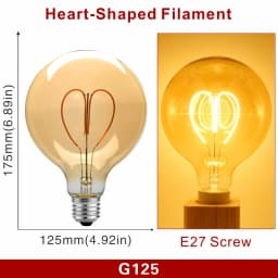 E14 E27 Retro LED Spiral Filament Light Bulb 4W Warm Yellow 220V C35 A60 T45 ST64 T185 T225 G80 G95 G125 Vintage Edison Lamp